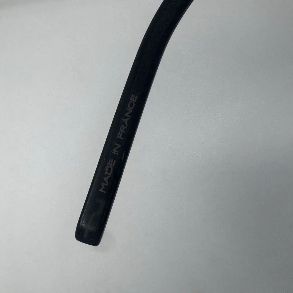 Morel Lightec 8092L 52-18-140 Eyeglass Frames Gunmetal Black France